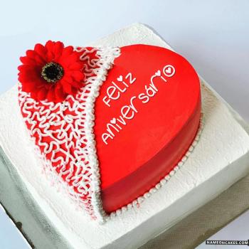 Bolo De Feliz Anivers&aacute;rio Com Nome