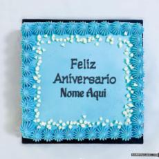 Bolo De Anivers&aacute;rio Feminino Com Nome